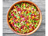 Indian Mung Bean Salad (Moong Bean Sprout Salad) v+gf