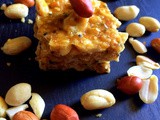 Indian Sesame Peanut Brittle (Sweet & Salty)