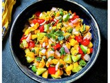 Indian Style Chaat Masala Mango Salad Recipe