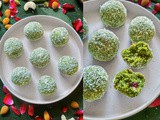 Instant Thandai Paan Coconut Ladoo (No-Cook) #holisweets
