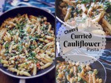 Meatless Monday : Cheesy Curried Cauliflower Pasta