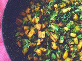 MeatlessMonday : Sauteed Potato and Watercress