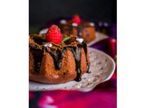 Mini Chocolate Bourbon Olive Oil Cake