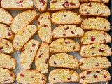 Pistachio Cranberry Orange Biscotti