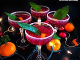 Pomegranate New Year’s Punch (with Rum and Vodka)