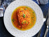 Salmon in Lemon Garlic Butter Sauce (Air Fryer & Light)