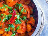 Spicy Shrimp Masala in Vodka Tomato Sauce