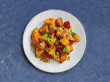 Tandoori Aloo (Air Fryer Tandoori Potatoes) + oven instructions