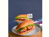 Ultimate Veggie Po-Boy Sandwich : (Vegan too) #MakeRoomOnYourGrill