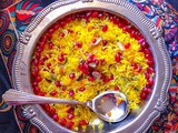 Zarda – Indian Sweet Rice Pilaf with Saffron and Nuts (Holi Special)