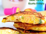 Sweet Corn and Ricotta Fritters