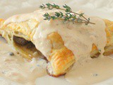 Battling the Post v-Day Dull Drums: Beef Wellington Turnovers With Creamy Peppercorn Sauce