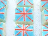 Diamond Jubilee Cakes aka Uniion Jack Petit Fours