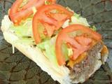 Feeding the Visiting Masses:  Cheeseburger Po'boys