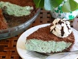 Happy Pi Day: Frozen Grasshopper Pie