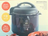 Imusa usa Digital Pressure Cooker Review and Giveaway and a Delicious Carne Guisada Recipe