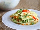 Lightening Up: Green Papaya Salad