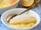 My Dad's Answer to Dessert:  Meyer Lemon Pudding Cake