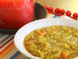 My New Normal: Curried Red Lentil Soup