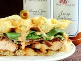 Saucy Mama's 2014 Recipe Contest: Honey Dijon Fried Chicken and Bacon Wafflewiches