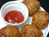 Besan / Gramflour Bonda - Quick Evening Snack