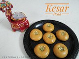 Kesar Peda (With Khoya)