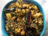 Mullangi Keerai Poriyal / Radish and its Greens Stirfry