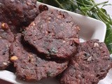 Ragi Vadai - Deep Fried  Ragi Adai  - Another Quick Snack