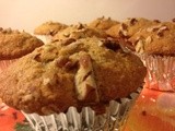 Banana Cinnamon and oats muffins