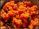 Carrot Halwa : Microwave version