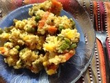 Daliya Khichdi - Cracked Wheat Upma or Kichdi