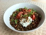 A makeover for ham and lentil soup