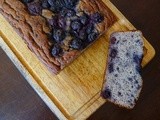 Flourless Blueberry Banana Bread