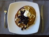 Flourless Oat, Banana and Flax Pancakes