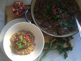 Lamb, Pomegranate and Walnut Fesejan