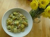 Perfect herbed potato salad