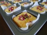 Rhubarb White Bean Love Cakes