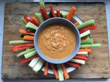 Roasted Red Pepper and White Bean Dip