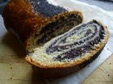 Sweet Poppy Seed Scroll Loaf (Croatian Makovnjaca)