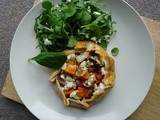 Sweet Potato, Red Onion and Feta Pie