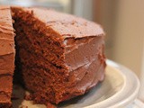 Dan Lepard’s Sour Cream Chocolate Cake