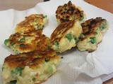 Pea and Feta Fritters