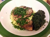 Pork Chops with Gremolata and Polenta