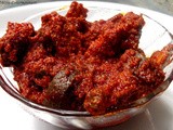 Spicy Mango Pickle (Avakkai)