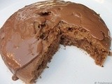 Steamed Chocolate Cake ~ a healthy treat