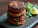 Chickpea Potato Patties, Chickpea Aloo Patties Recipe