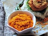 Dry Garlic Chutney Recipe - Spicy Red Garlic Chutney for Vada Pav