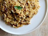 Easy Mushroom Pulao Recipe in 20 Minutes, Step by Step