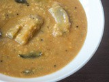 Kathirikai sambar recipe, how to make kathirikai sambar