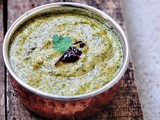 Peanut Mint Chutney Recipe - Peanut Chutney with Mint for Rice, Idli